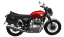 Royal Enfield Interceptor 650 with luggage